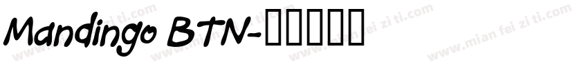 Mandingo BTN字体转换